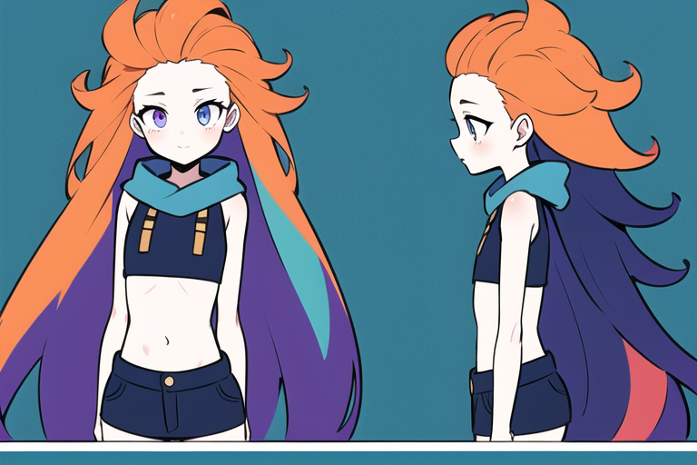 14733-3683089195-chara-sheet,(disheveled hair),[orange hair_purple buttom hair_0.8],forehead,zoe,long hair,multicolored hair,blue and purple  eye.png